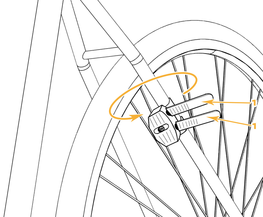 Assembly for bicycles without threaded bushes i lock it serviceportal